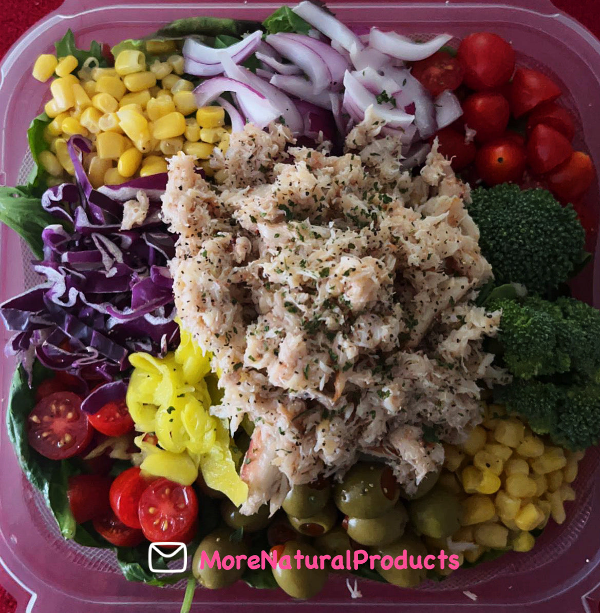 CRAB MEAT DELUXE SALAD