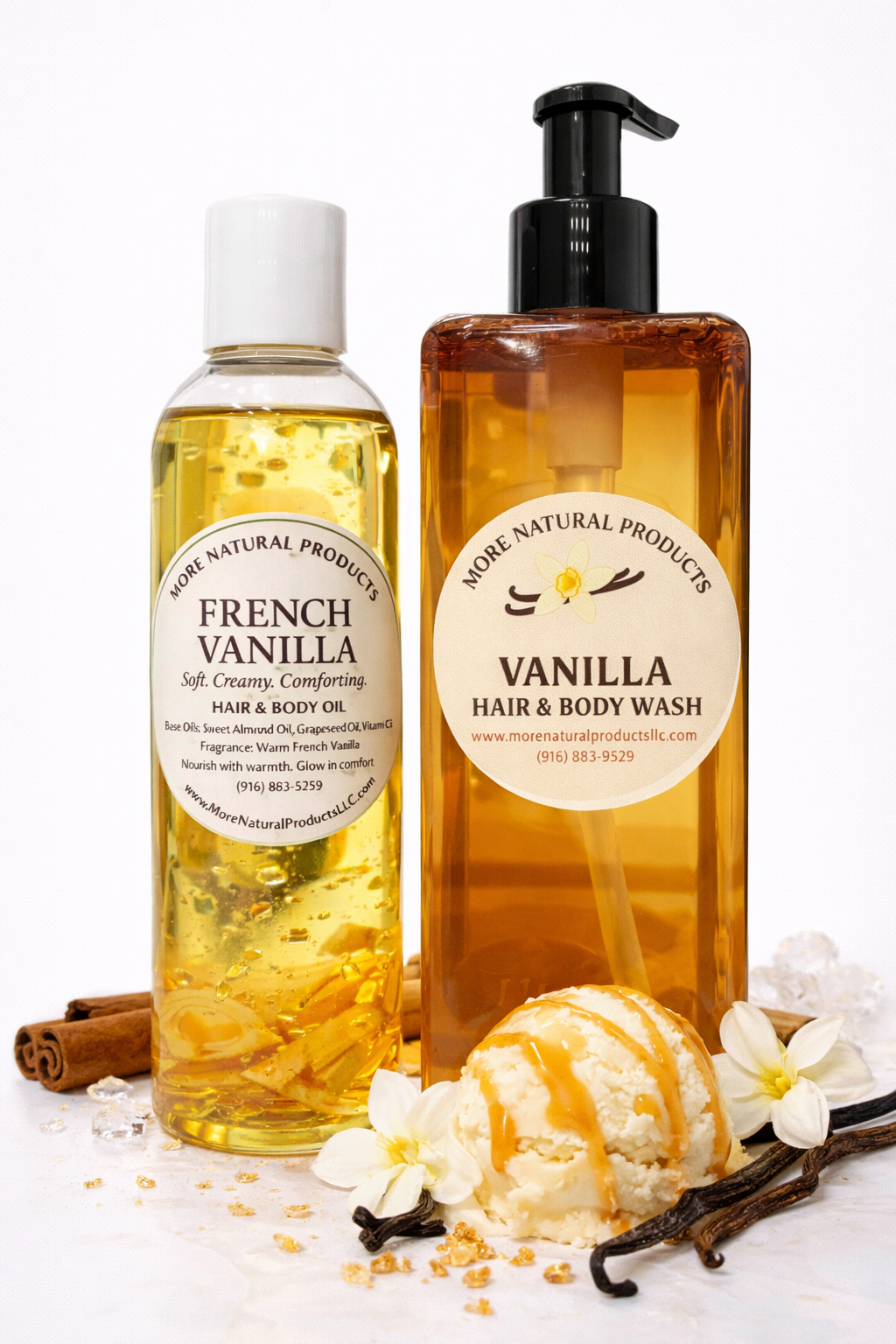 HAIR & BODY OIL 8oz