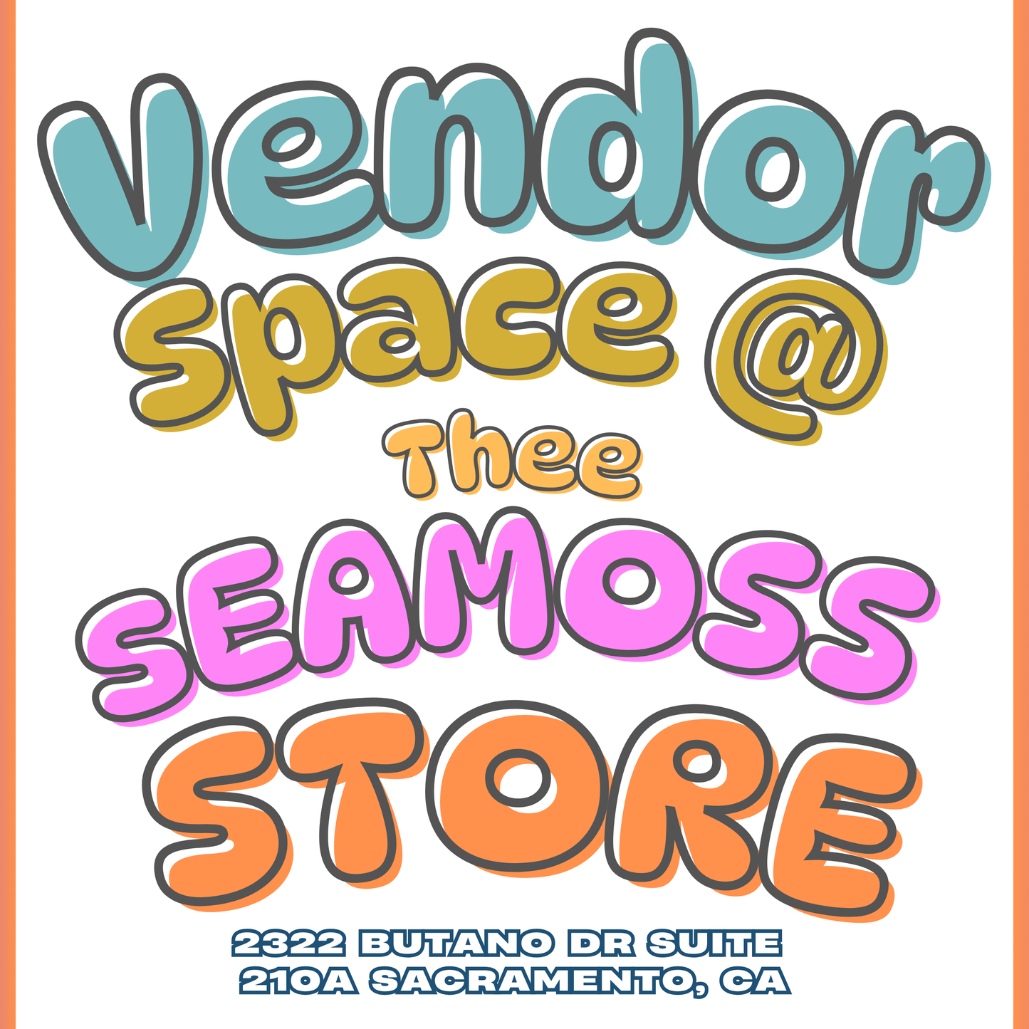 Thee Seamoss Store Vendor || Monthly Subscription